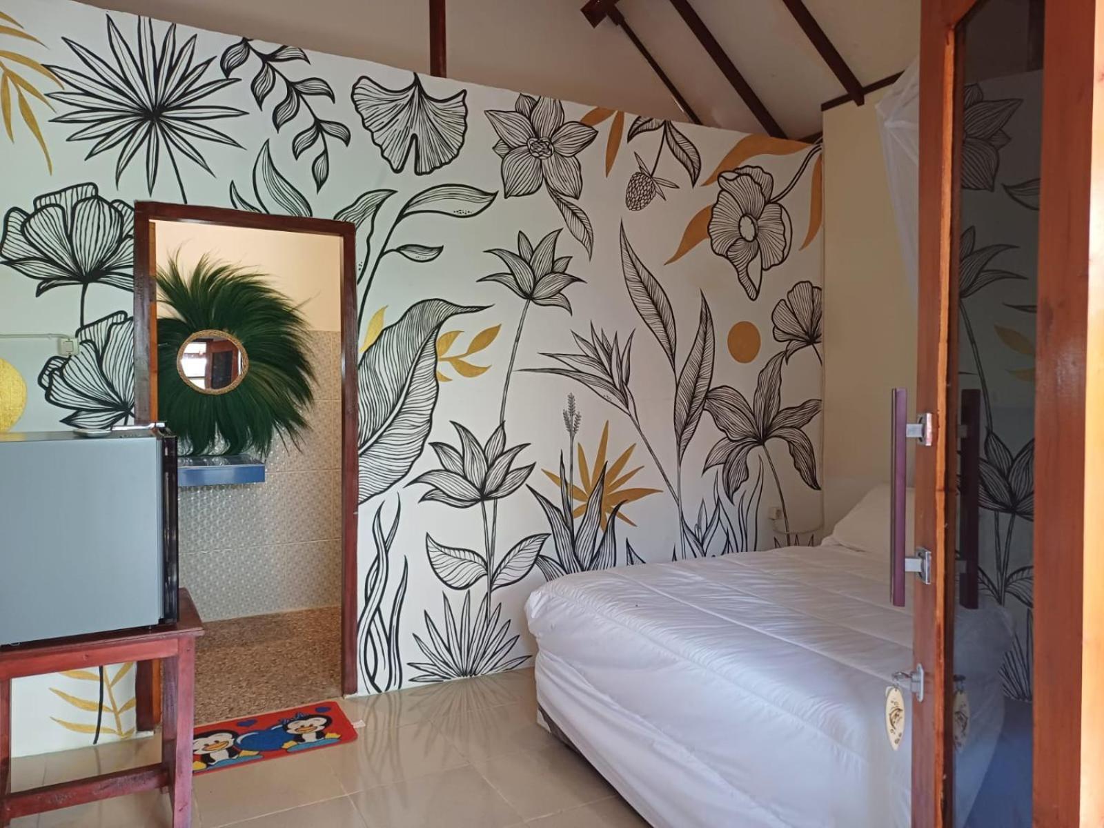 Black Sweet Bungalow Gili Air Exterior photo